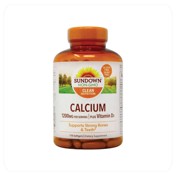 Foto do Produto SUNDOWN NATURALS CALCIUM 1200MG COM VITAMINA D3 170CAPS