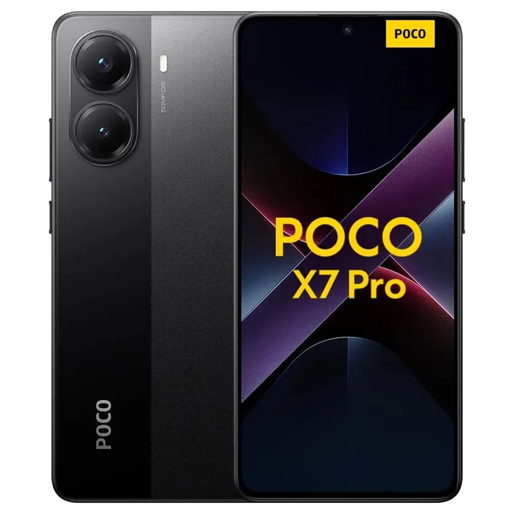Foto do Produto XIAOMI CEL POCO X7 PRO 5G 6.67" DS 8/256GB 90W BLACK