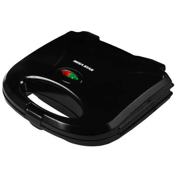 Foto do Produto Sanduicheira MegaStar TX8863 800 watts 110V ~ 60Hz - Preta
