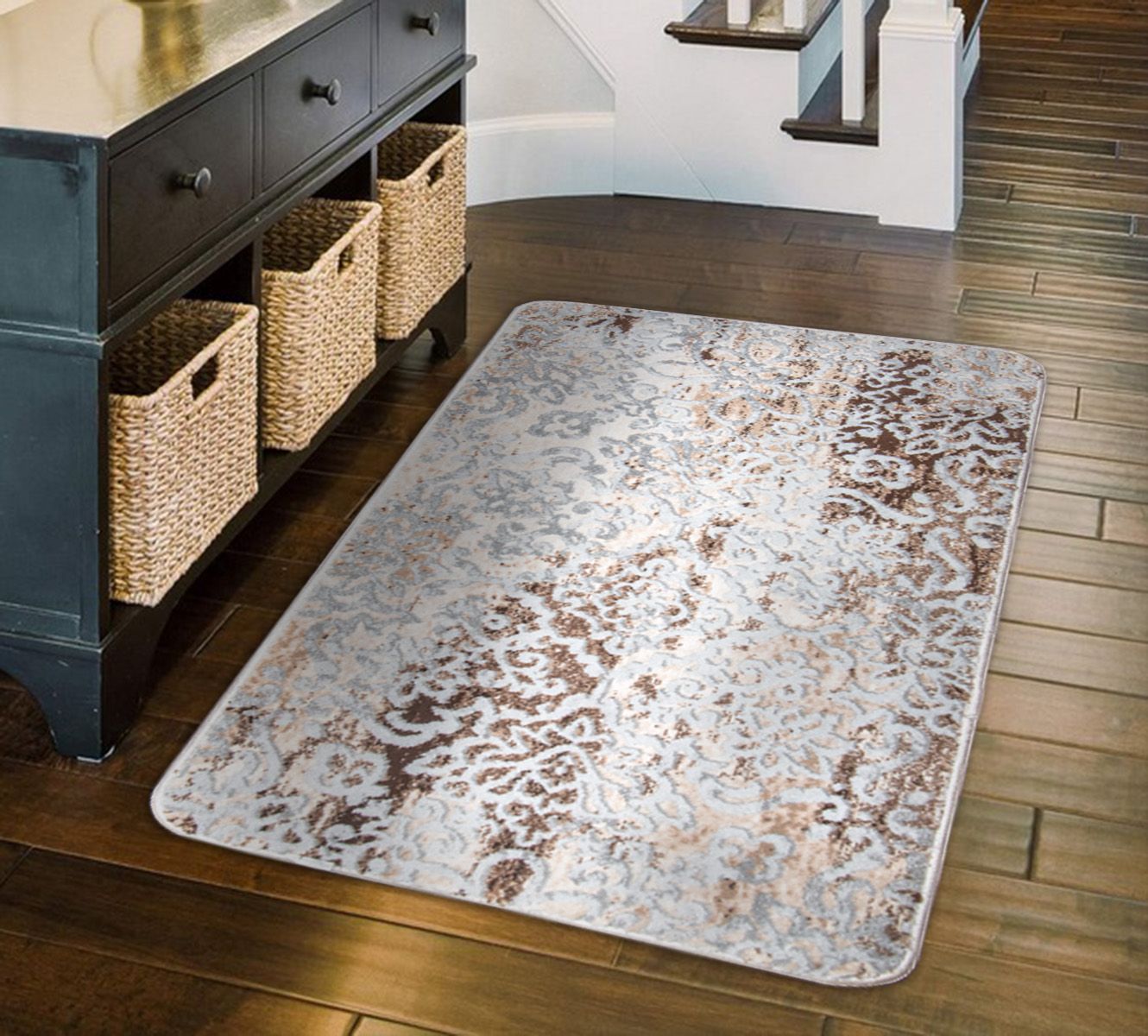 Foto do Produto TAPETE BOREGO 2100 D.BROWN 50X90