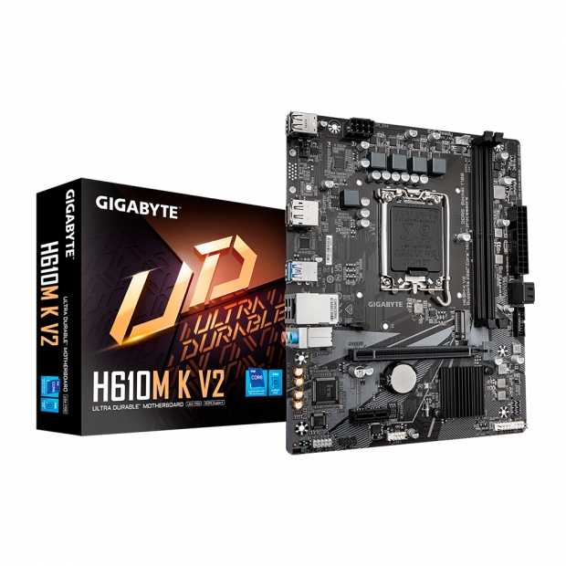 Foto do Produto MB 1700 GIGABYTE H610M K V2 DDR5 HDMI/DP/M.2/MATX