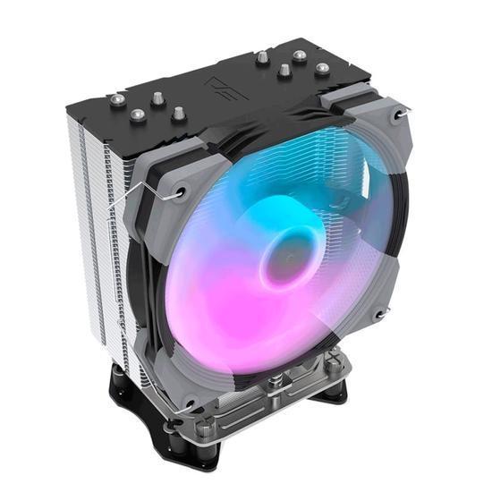 Foto do Produto Air Cooler CPU DarkFlash S21, ARGB, Preto, 120MM, Intel 115X/1200/1366/1700, AMD AM2+/AM3+/AM4/FM1/FM2