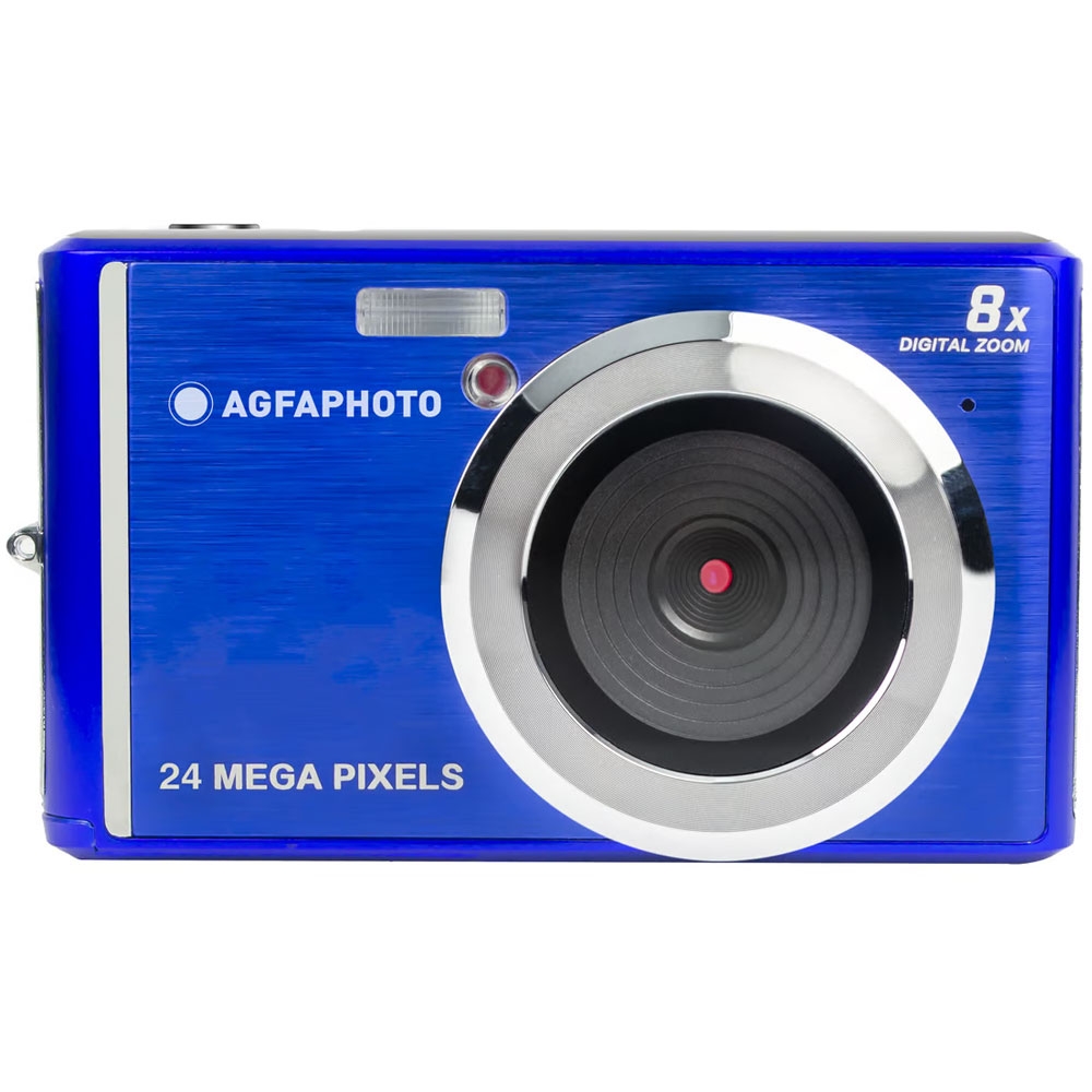 Foto do Produto Câmera Digital AgfaPhoto DC5500 - 24MP - Tela 2.4'' - Azul