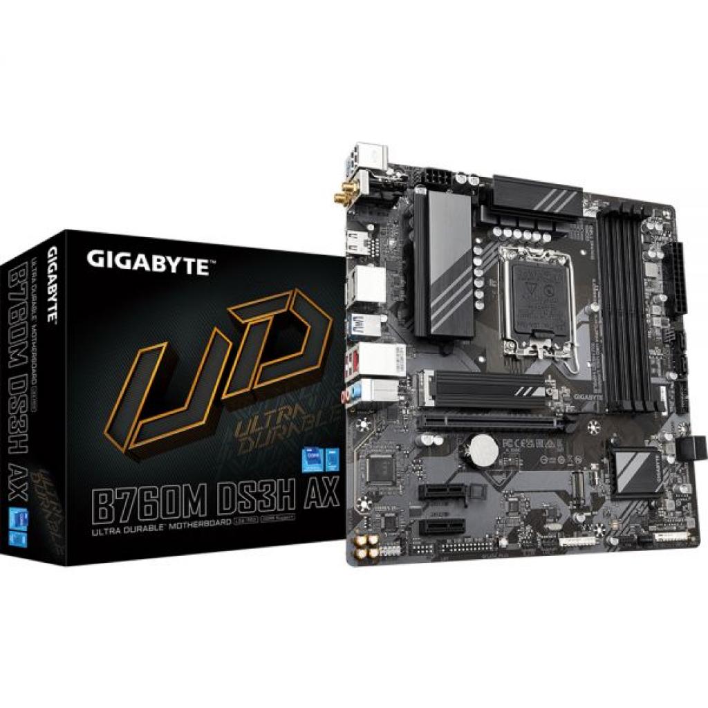 Foto do Produto Placa Mae Intel (1700) Gigabyte B760M DS3H DDR5