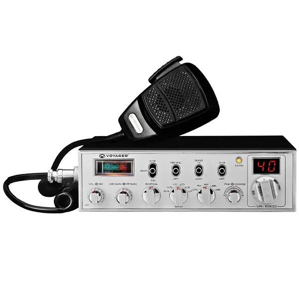 Foto do Produto Rádio PX Voyager VR-6900 de até 480 Canais AM/FM/SSB/CW/USB/LSB - Preto