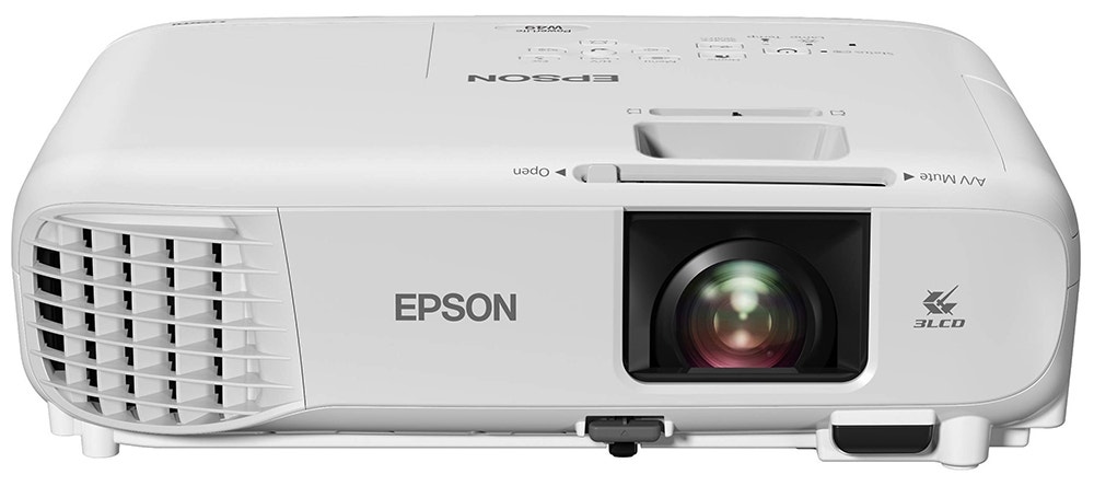 Foto do Produto Projetor Epson PowerLite W49 (H983A) 3800 Lumens WXGA/HDMI/VGA/Bivolt