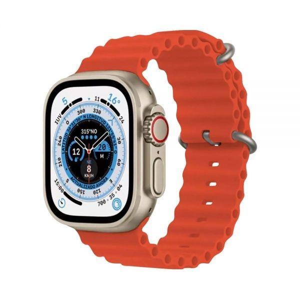 Foto do Produto RELOGIO SMART BLULORY ULTRA MINI ORANGE 2 STRAPS