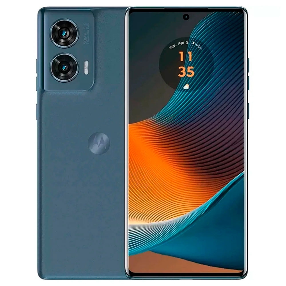 Foto do Produto Celular Motorola Edge 50 Fusion XT2429-1 - 8/256GB - 6.7'' - Dual Sim - Forest Blue