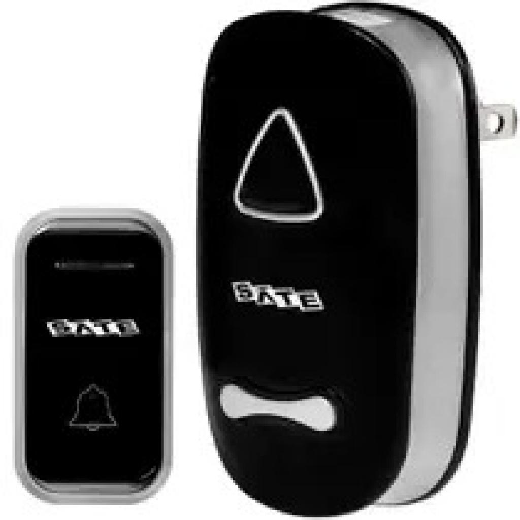 Foto do Produto Campainha Satellite A-DB02 Preta Sem Fio Bivolt