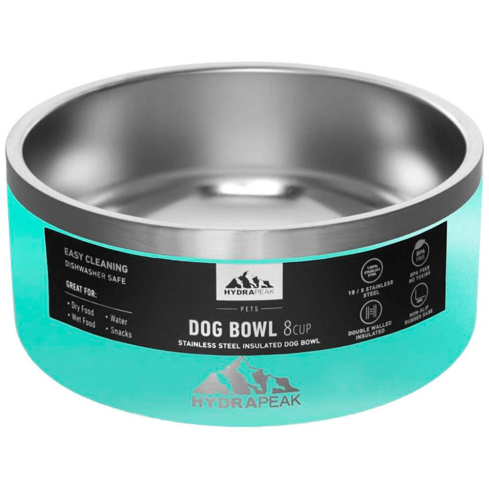 Foto do Produto Comedouro Para Cachorro Hydrapeak HP-BOWL-8-TEAL 2L - Teal