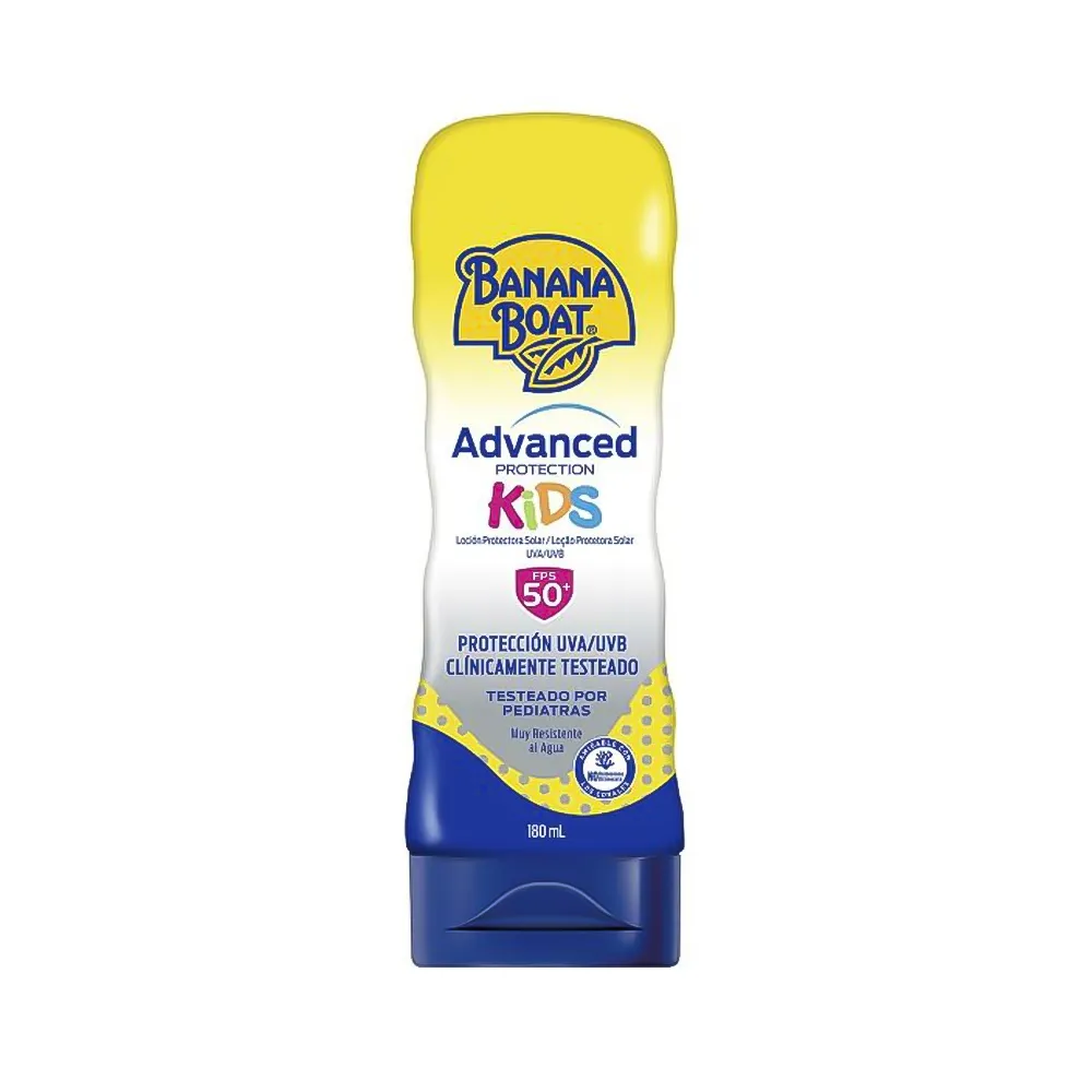 Foto do Produto BANANA BOAT PROTECTOR SOLAR +ADVANCED KIDS FPS50 180ML