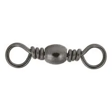 Foto do Produto MARINE ACCESORIOS GIRADOR BRASS BARREL SWIVEL CT 1/0 C/50PCS BLACKNICKEL