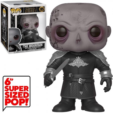 Foto do Produto FUNKO POP GAME OF THRONES 11 *SIZED* THE MOUNTAIN UNMASKED 85