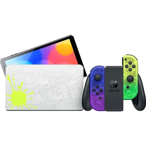Foto do Produto NINTENDO CONSOLAS SWITCH OLED 64GB HEG S KCAAA JPN SPLATOON 3 BIVOLT