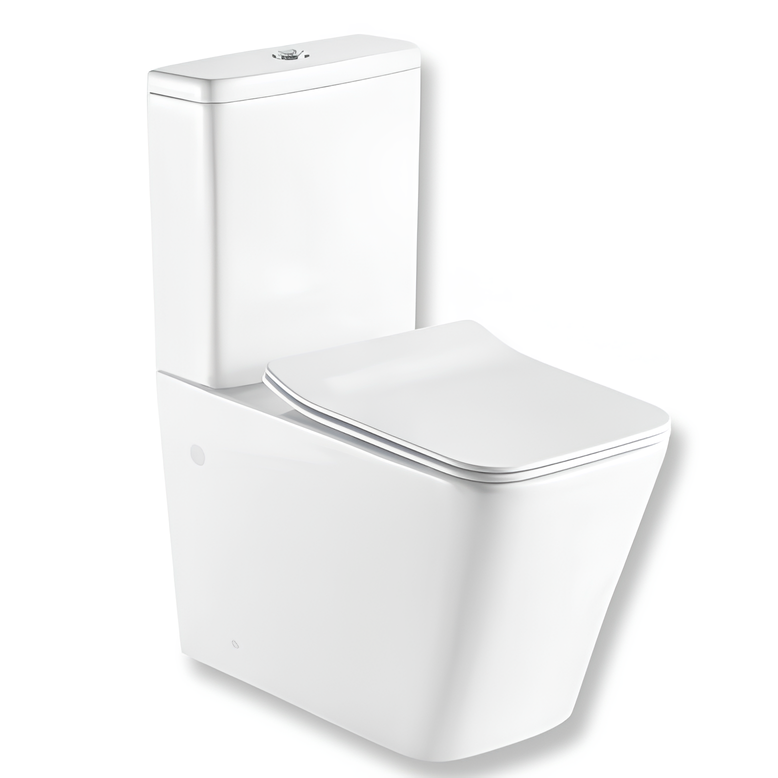 Foto do Produto VASO SANITARIO COM CAIXA ACOPLADA FH-2370A COR MATT WHITE