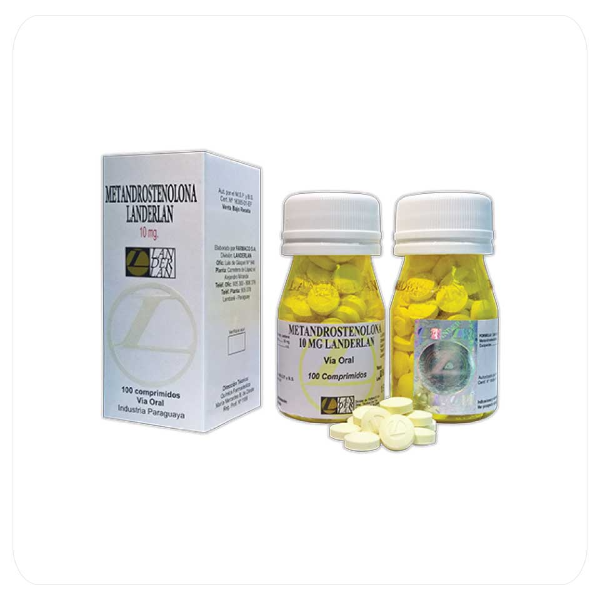Foto do Produto LANDERLAN - METANDROSTENOLONA 10MG COM 100COM