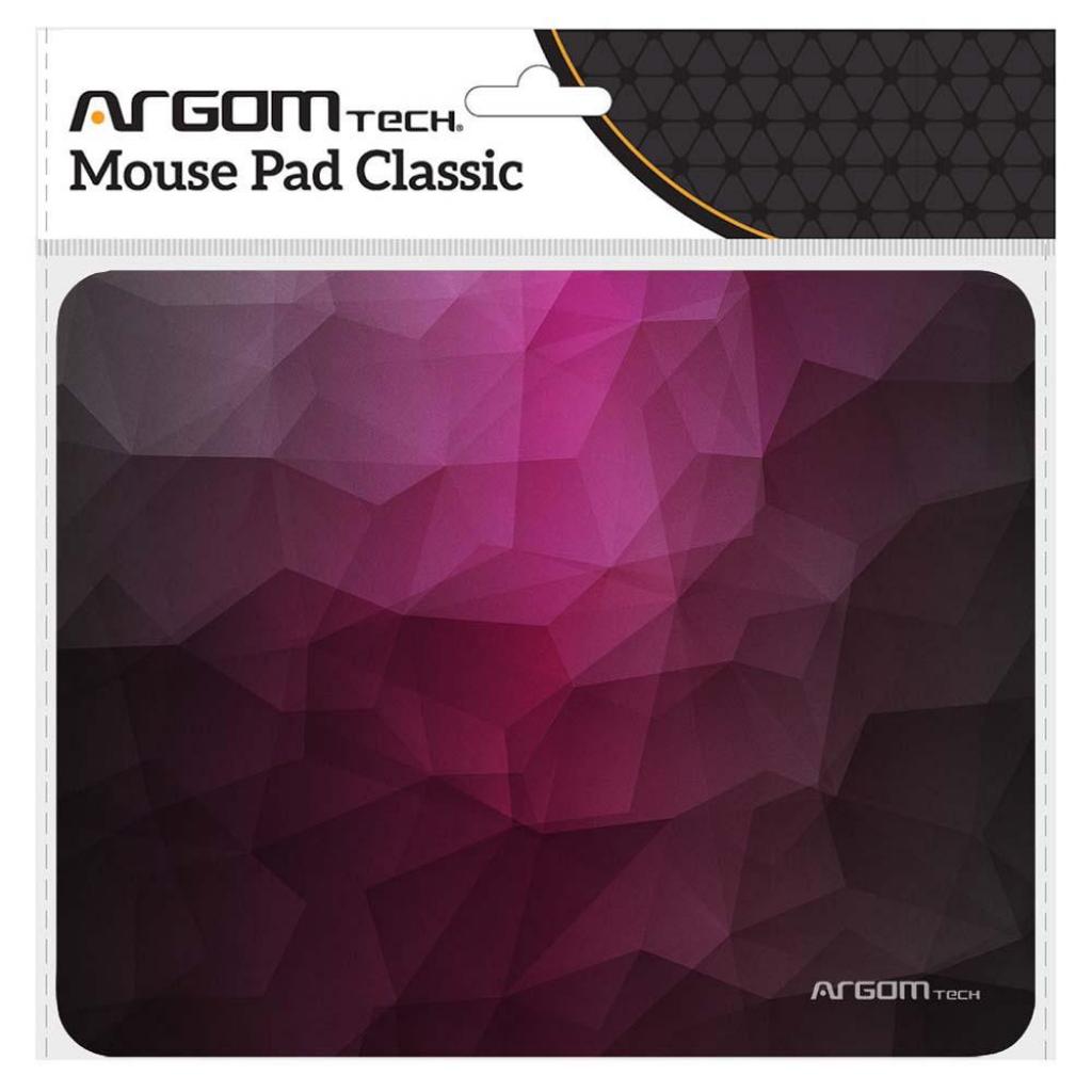 Foto do Produto MousePad Argom ARG-AC-1233R Preto/Lilas