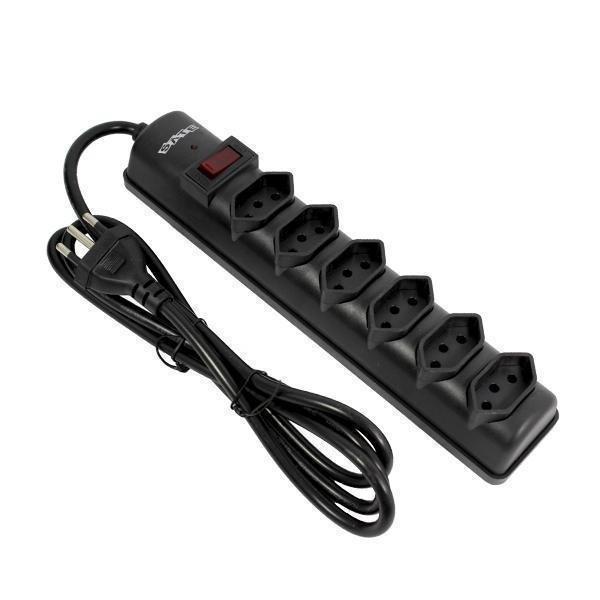 Foto do Produto FILTRO DE LINHA SATE A-R04 6 TOMADAS BRASIL