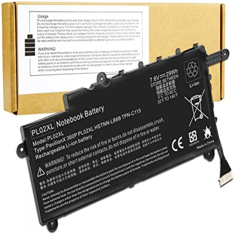Foto do Produto BATERIA NB INT. HP PL02XL PL02-2S1P