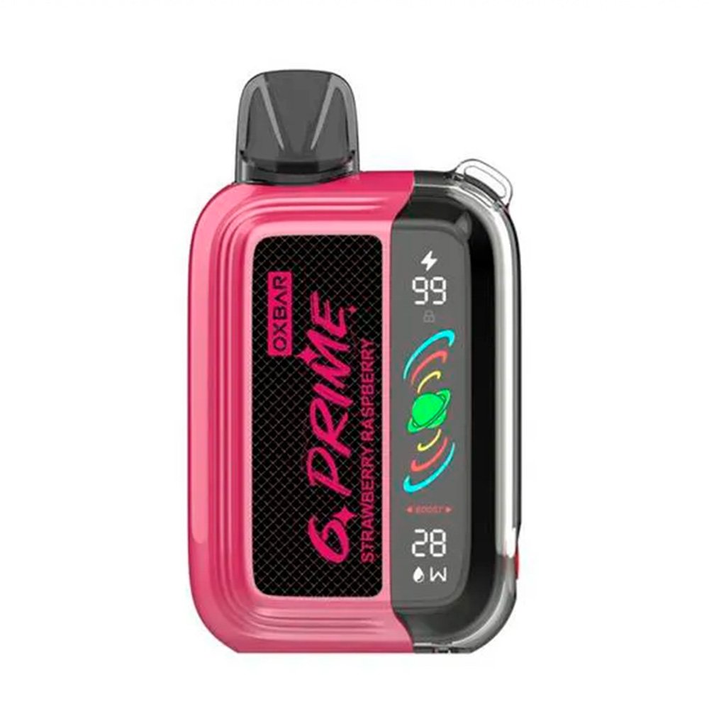 Foto do Produto Vaper Descartável OXBAR G PRIME 25000 STRAWBERRY RASPBERRY