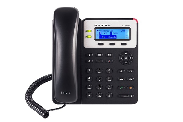 Foto do Produto GRANDSTREAM GXP 1625 IP PHONE 2 LINHAS EMPRESARIAL (POE)
