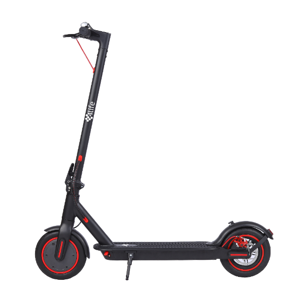 Foto do Produto Patinete Eletrico Ecolife Pro Electric Scooter 4life FL365PROB / 8.5" / 350W / 30Km/h / 110-240V ~ 50/60Hz - Preto + Suporte Ajustável Para Celular + Cabo de Segurança com Código de Combinação + 2 Pneus Adicionais