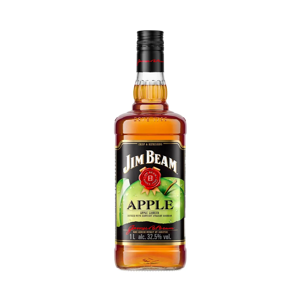 Foto do Produto JIM BEAM WHISKY APPLE 1LT CON 35% ALC