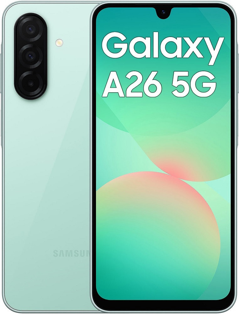 Foto do Produto Smartphone Samsung Galaxy A26 5G A266M Dual Sim 6.7" 8GB/256GB Mint