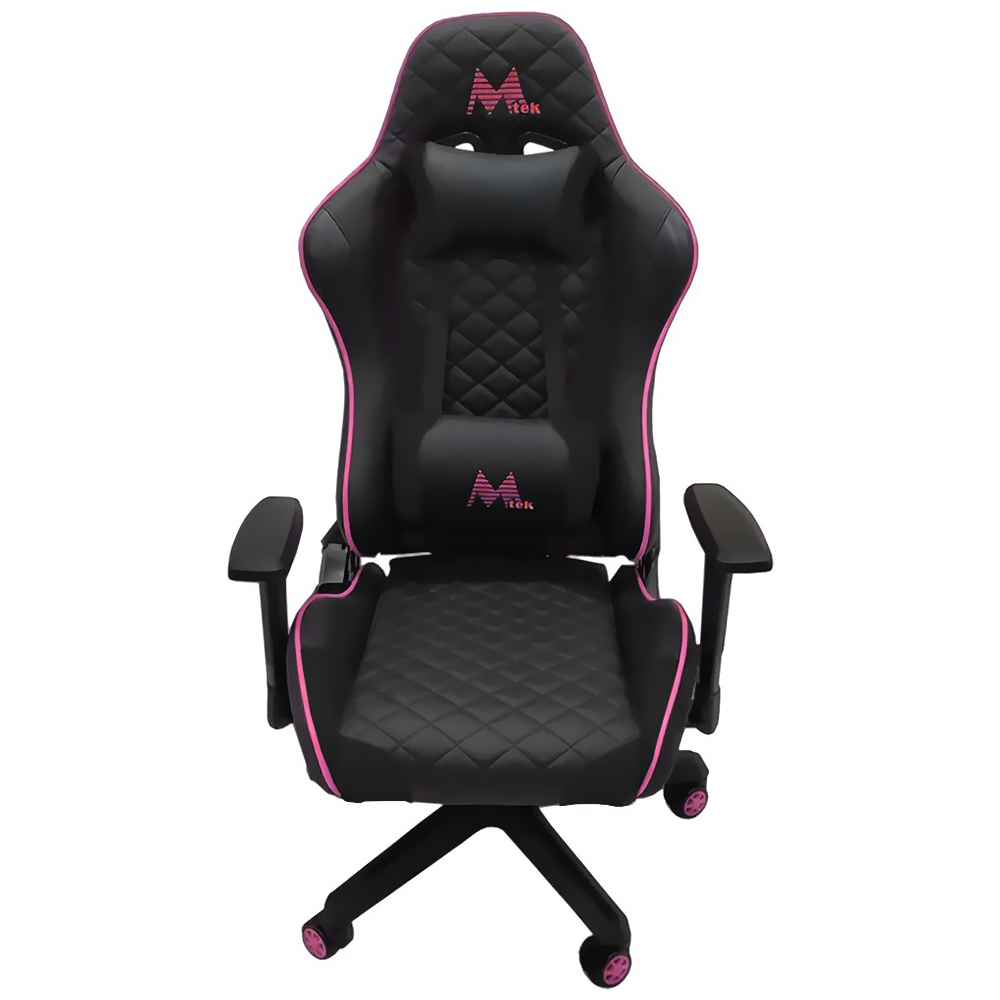 Foto do Produto Cadeira Gamer Mtek MK01 - Preto / Rosa