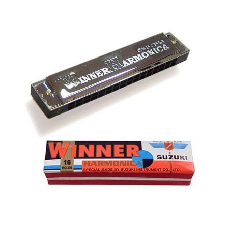 Foto do Produto HARMONICA SUZUKI W-16 WINNER 16H