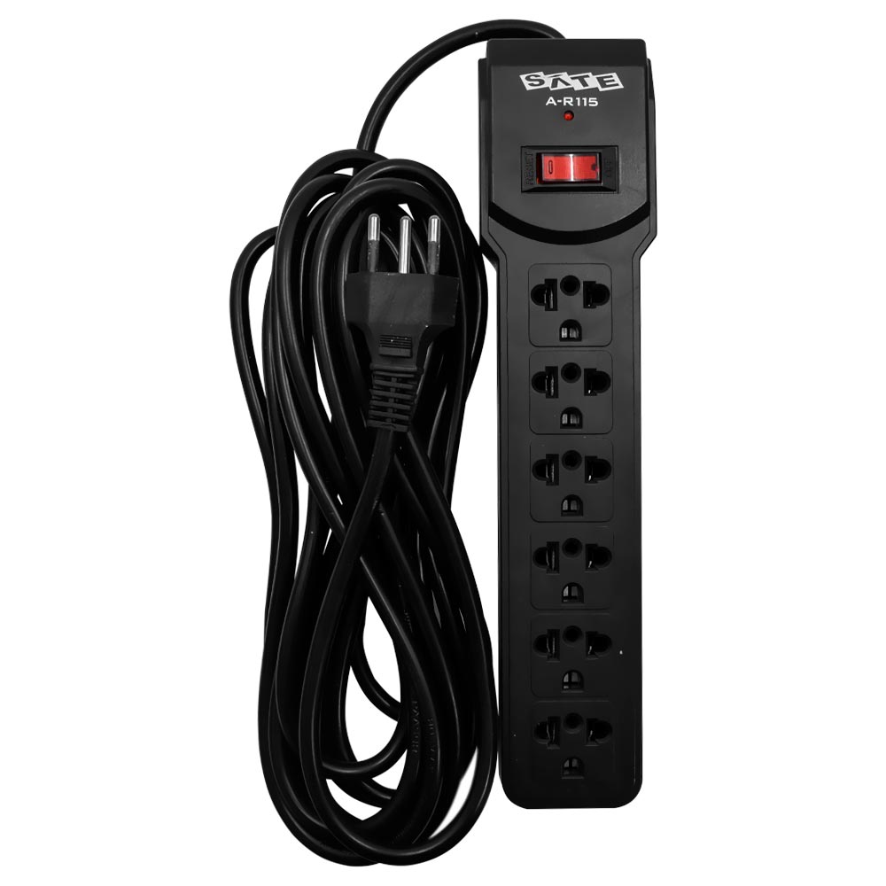 Foto do Produto Filtro de Linha Satellite A-R115 6 Tomadas / 5M