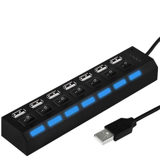 Foto do Produto Hub USB Satellite A-HUB16 - 7 Portas USB
