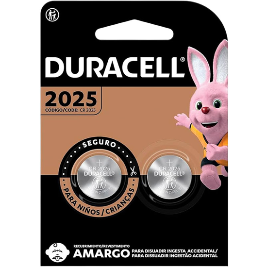 Foto do Produto Pilha Duracell 2025 - 2 Unidades