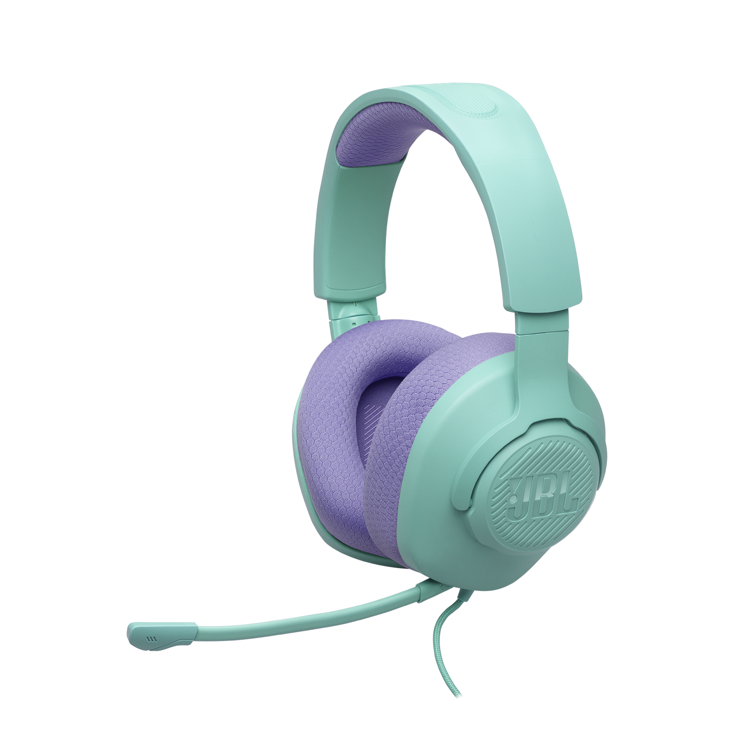 Foto do Produto Fone de Ouvido Headset JBL Quantum 100 M2 - Com Fio - Driver 40mm - Ciano
