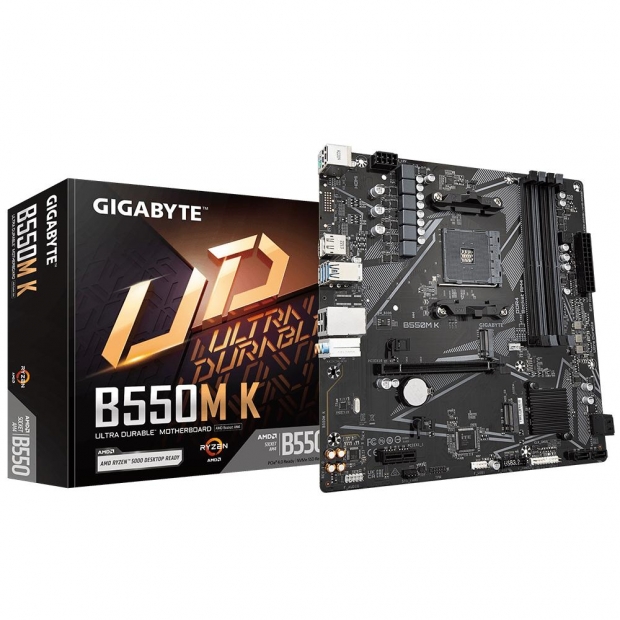 Foto do Produto MB AM4 GIGABYTE B550M K HDMI/DP/DDR4