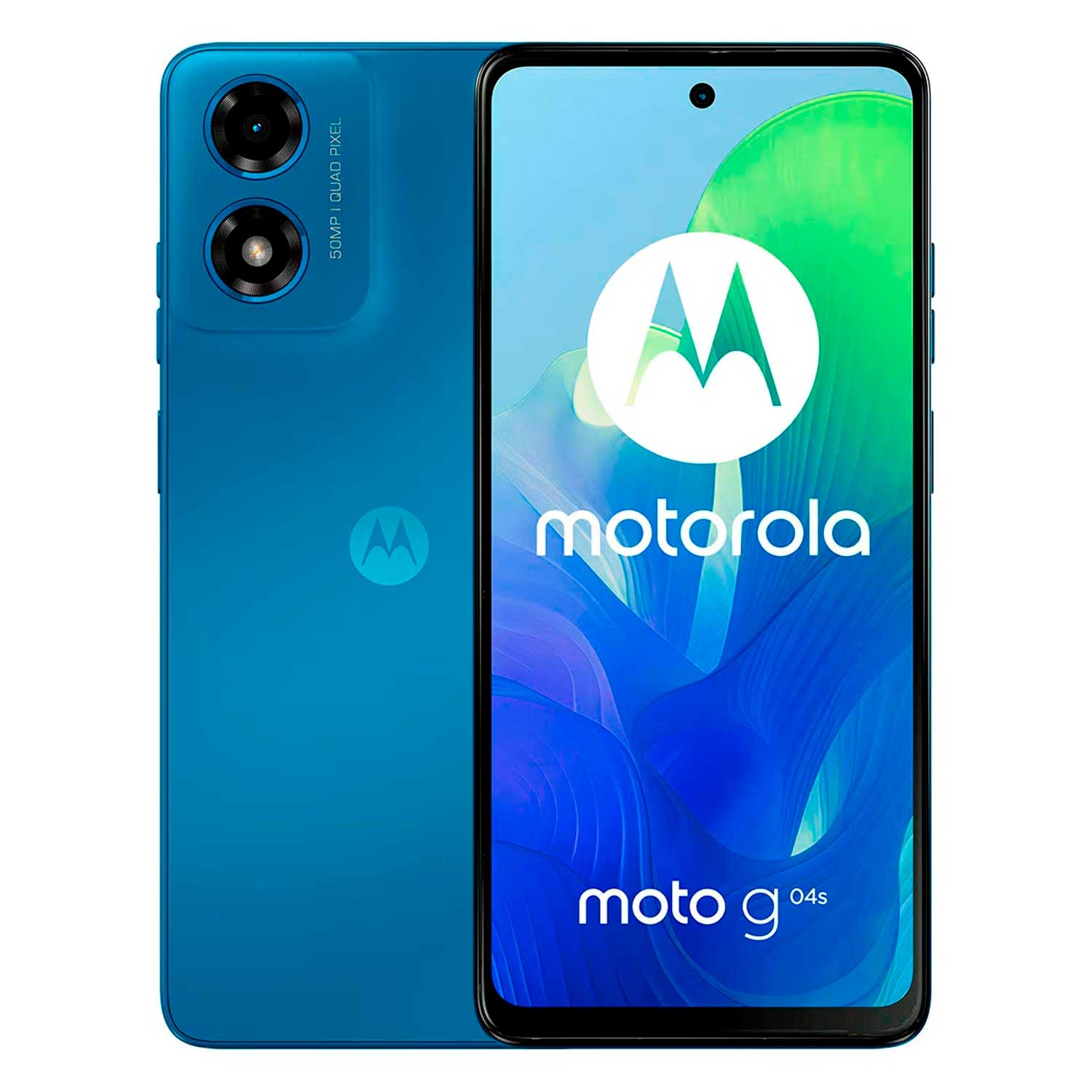 Foto do Produto Celular Motorola Moto G04S XT2421-7 - 4/256GB - 6.56’’ - Dual-Sim - Blue
