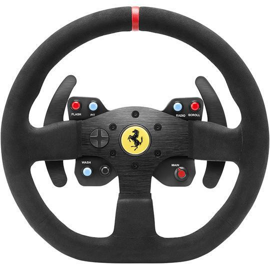 Foto do Produto Volante Thrustmaster 599XX Evo 30 Wheel Add-On Alcantara Edition Playstation 4 / Xbox One