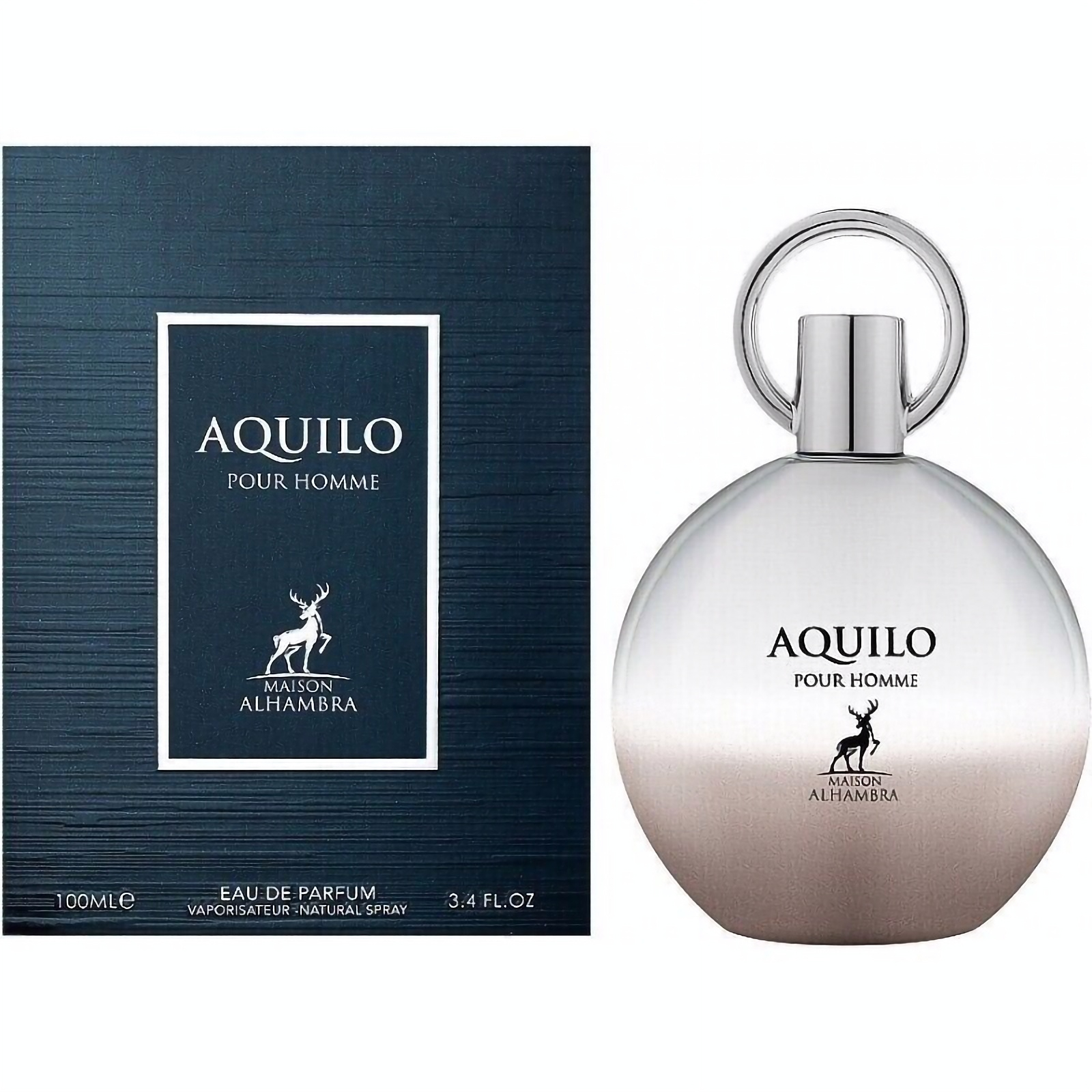 Foto do Produto Perfume Maison Alhambra Aquilo Pour Homme - Eau de Parfum - Masculino - 100ML