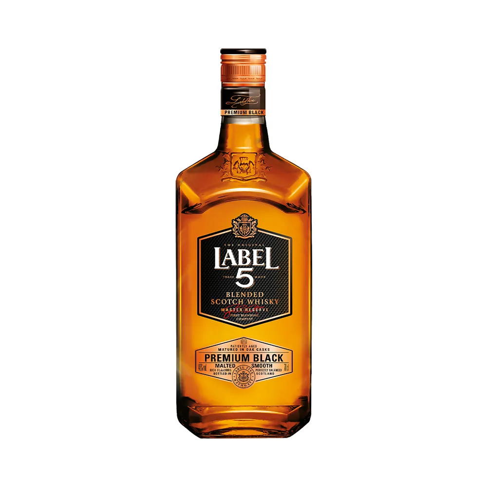 Foto do Produto LABEL 5 WHISKY PREMIUN BLACK 700ML CON 40% ALC