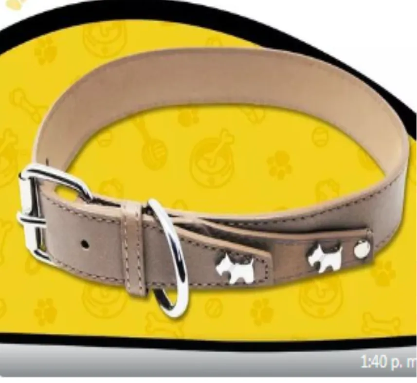 Foto do Produto ORIGINAL COLLAR P/MASCOTA GENIAL Y21086 NEGRO