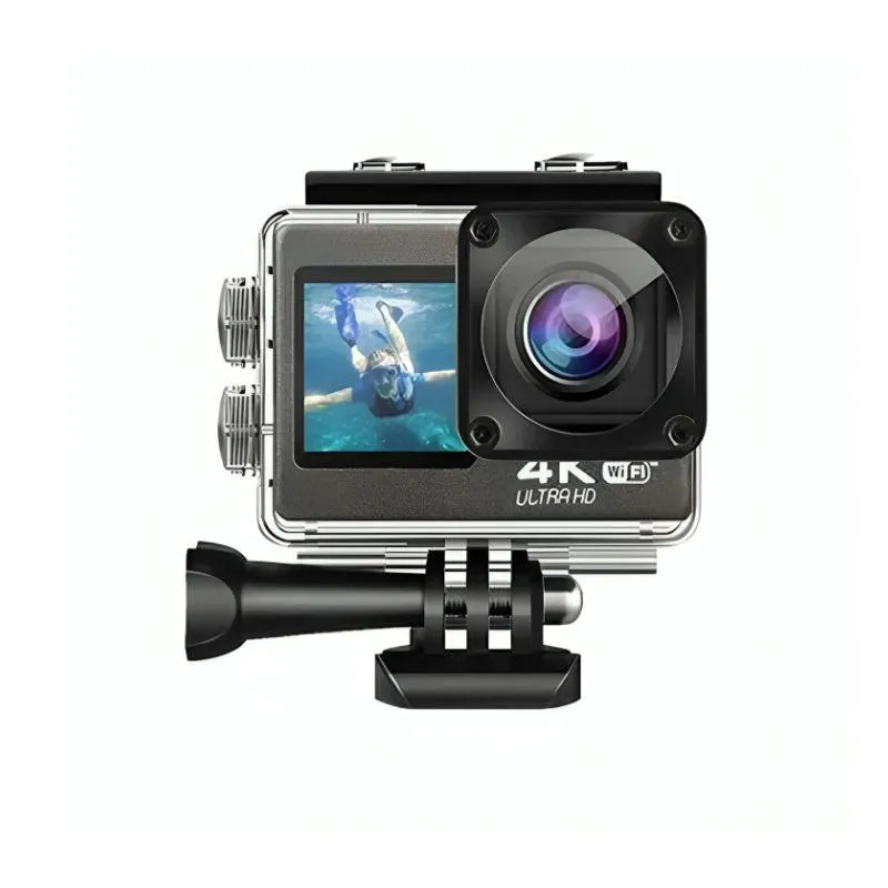 Foto do Produto ABC CAMARA ACTION A3070 64GB WIFI 20MP 4K NEGRO