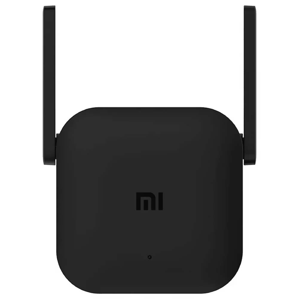 Foto do Produto Repetidor de Sinal Xiaomi DVB4352GL R03 Mi Pro / 2.4GHz / 300Mbps / 2 Antenas - Preto