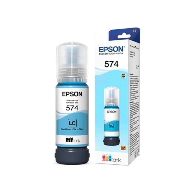 Foto do Produto Tinta Epson T574520 Cian Claro 70ML para Ipressoras Epson L8050 / L18050