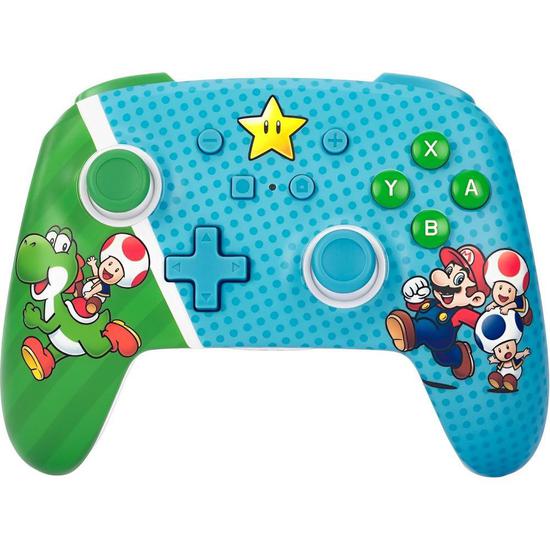 Foto do Produto Controle PowerA Super Star Friends Nintendo Switch