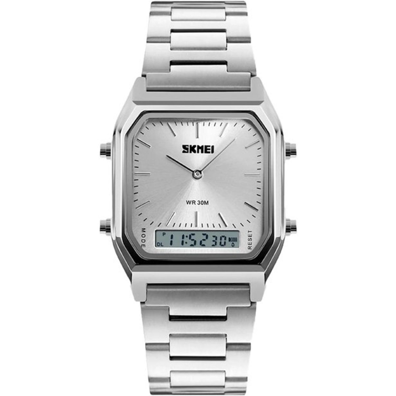 Foto do Produto RELOJ MASCULINO SKMEI 1220 SI SILVER