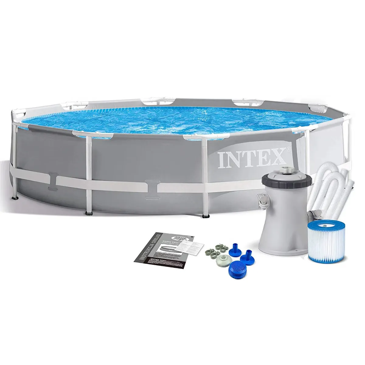 Foto do Produto INTEX PISCINA 26702 DESMONTABLE REDONDO 4485L C/FILTRO 220V