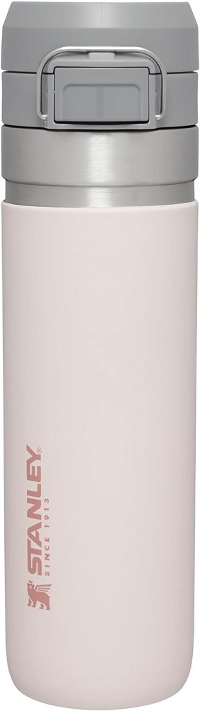 Foto do Produto Garrafa Térmica Stanley The Quick-Flip Go Bottle 709mL - Rose Quartz