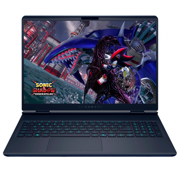 Foto do Produto Notebook Alienware 16X Aurora LAC16251-9582BLU-PUS, Intel Core Ultra 9 275HX 2.1GHZ (5.40GHZ), GPU+NPU integrada, 32GB RAM, 2TB SSD, Tela 16" WQXGA (1920x1200)240HZ, GeForce RTX5070 8GB, Windows 11 Home Copilot+ PC, RJ45, Inglês, Interstellar Indigo