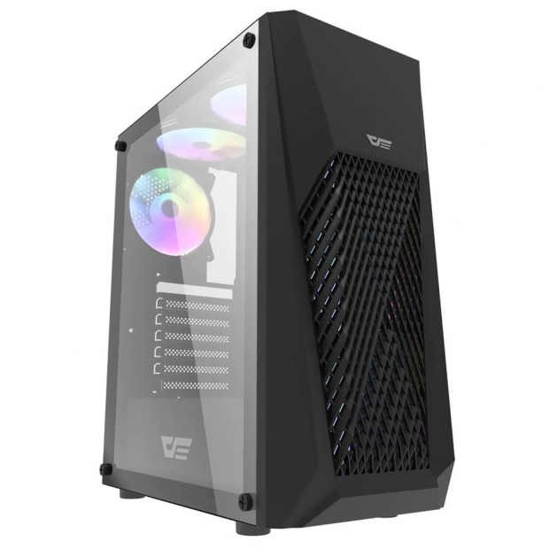 Foto do Produto GABINETE AIGO DARKFLASH DK150 BLACK 3FANS ARGB