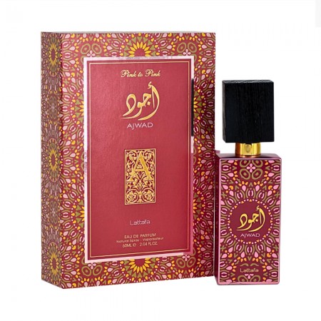 Foto do Produto Perfume Lattafa Ajwad Pink to Pink EDP Unissex 60ml